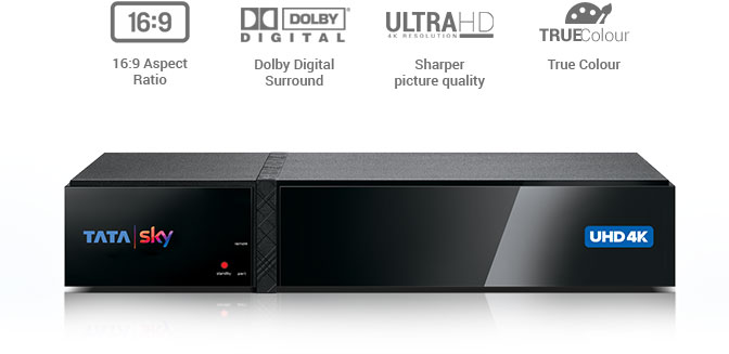 tata sky ultra hd 4k set top box