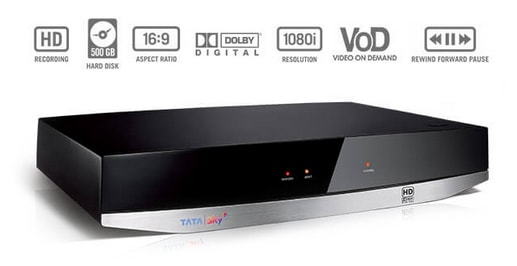 tata sky dth connection price